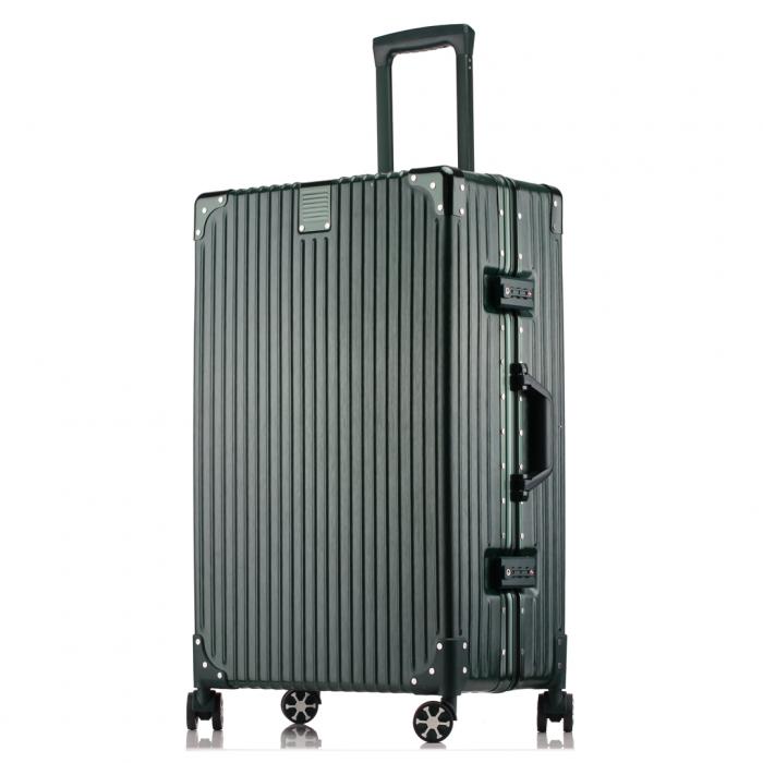 Aluminium frame luggage ABS+PC Trolley Luggage set