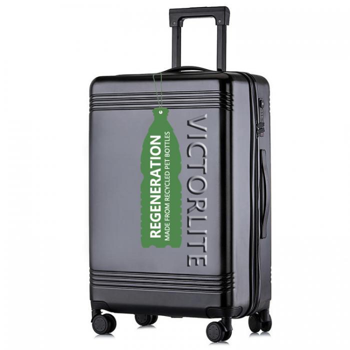 ECO-FRIENDLY RPET LUGGAGE MADE FROM RECYCLED PET BOTTLES