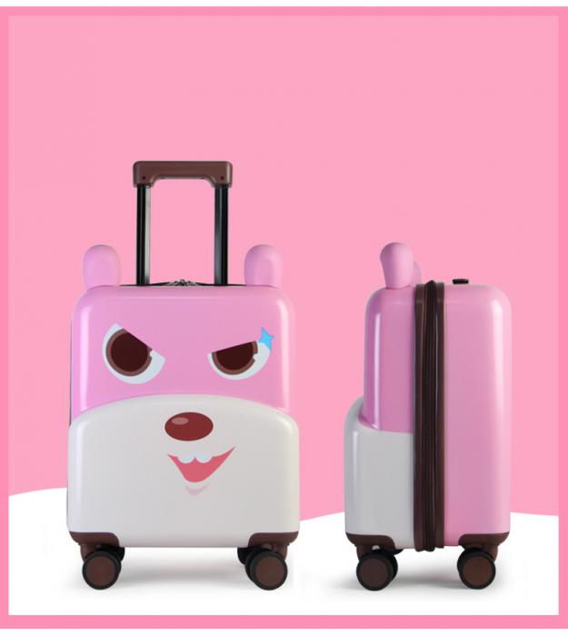 Cute-Rabbit 3D Designed ABS+PC  Kids Suitcase
