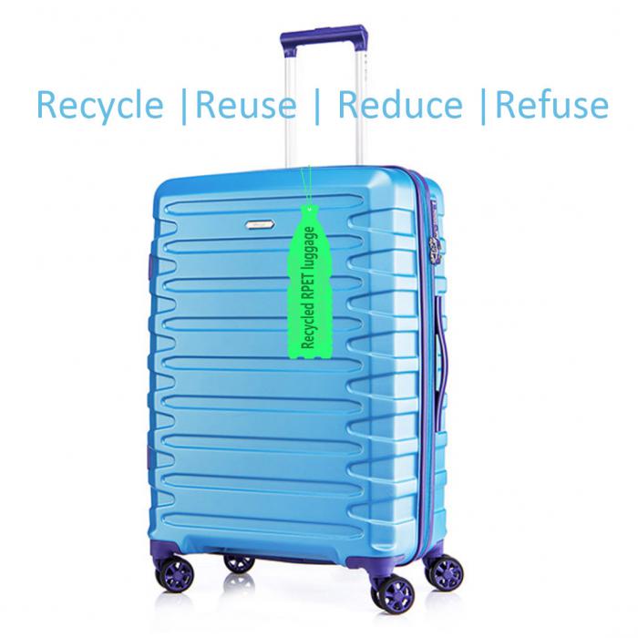 Source Todays Trending lifestyle Eco-Sustainable rPET suitcase