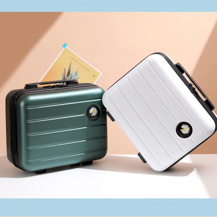 14inch hard side vanity case Mini Suitcase hardside beauty case