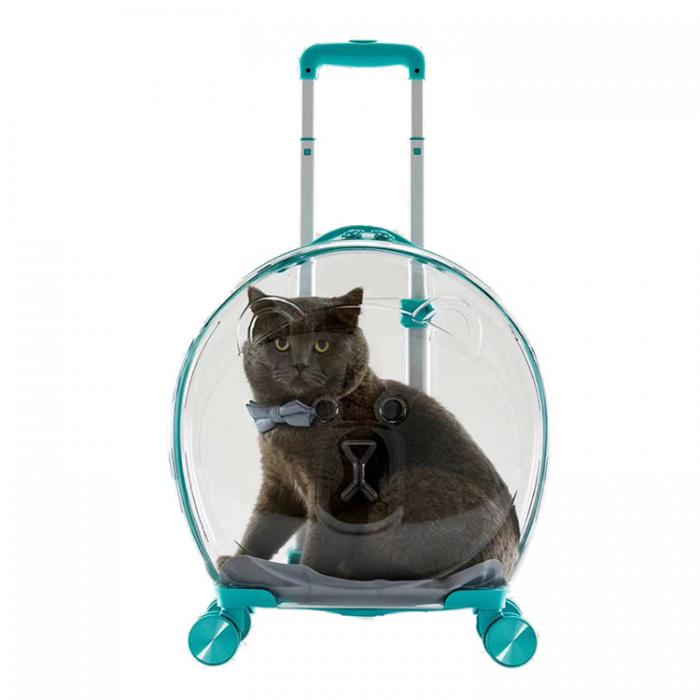 Victorlite Rolling Pet Carrier on wheels