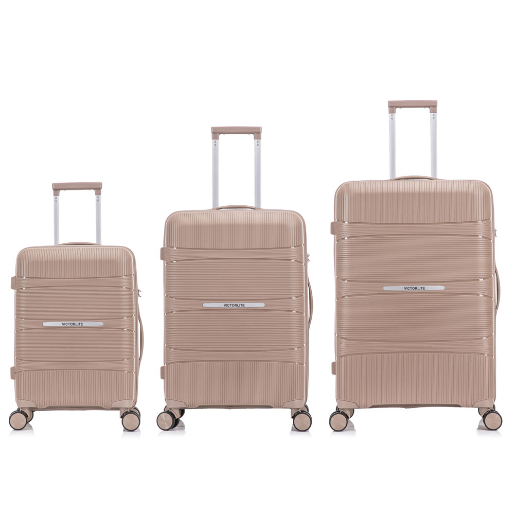 polypropylene luggage set,polypropylene suitcase set