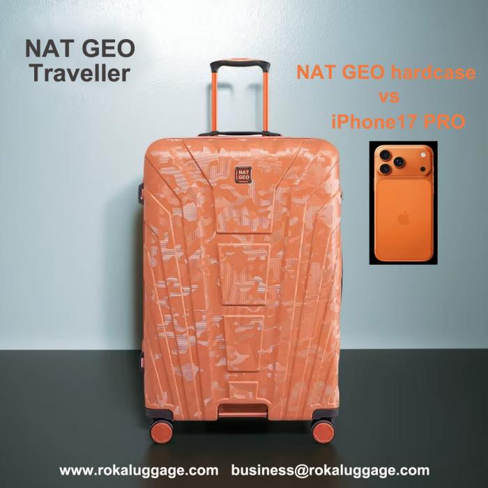 How do you think about NAT GEO hardcase orange color VS iPhone 17 PRO orange color?
