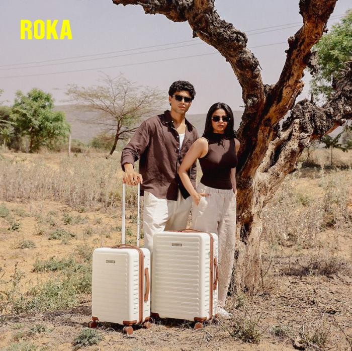 Happy New Year from Roka luggage ABS trolley case factory ABS hardcase koffer factory